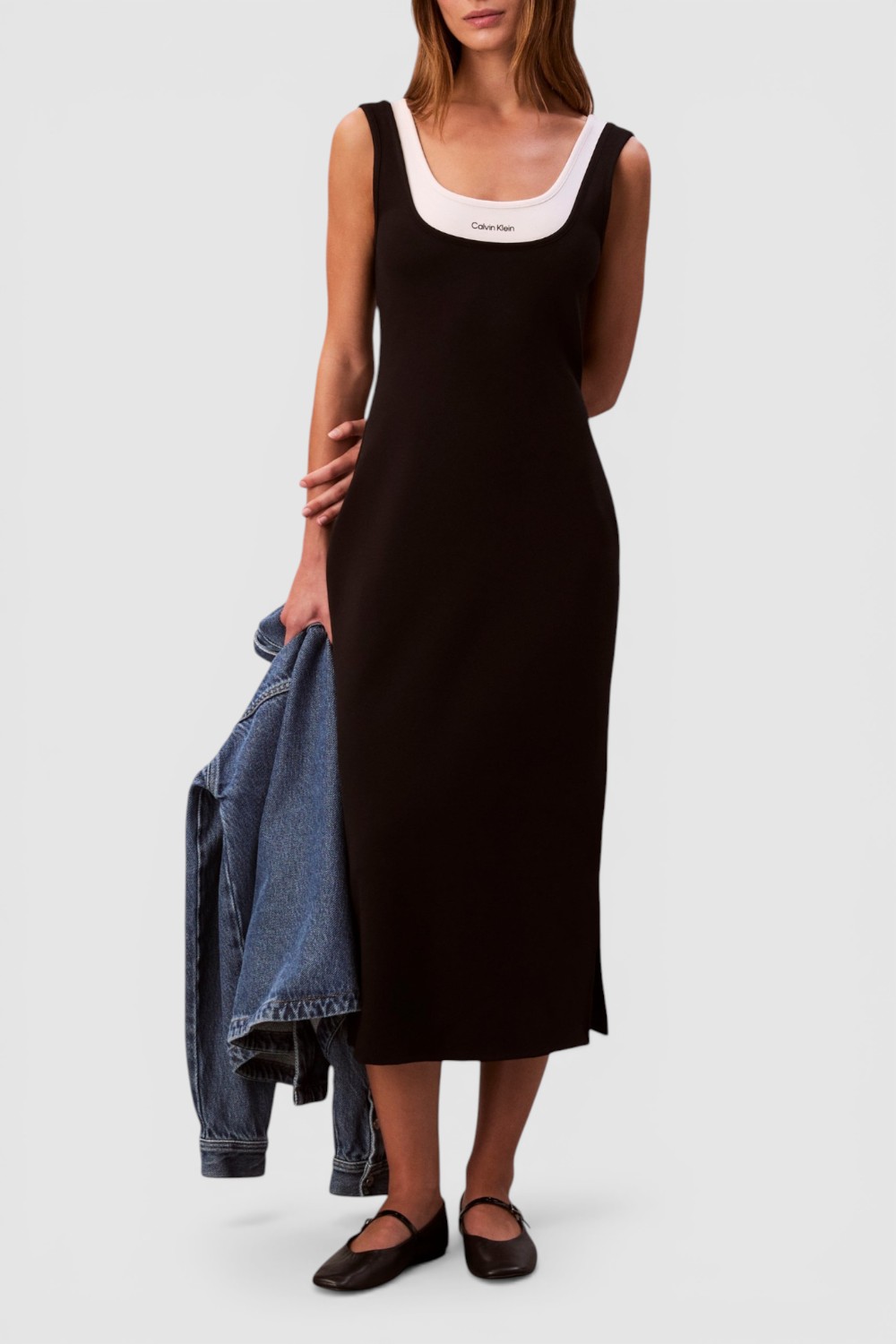 תמונת כל הלוק של שמלת מידי